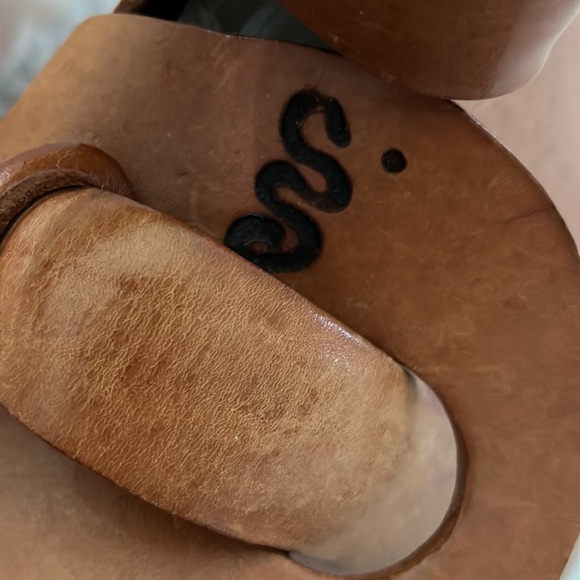 Macrame and leather handcrafted bag - Picture 2 of 5